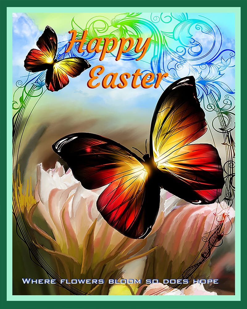 Easter Art – He Is Risen